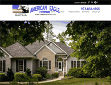 Tablet Screenshot of americaneagleexteriors.com